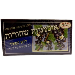 תה אוכמניות שחורות ללא קפאין