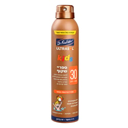 אולטרסול KIDS ספריי רציף שקוף SPF30 | דר פישר 