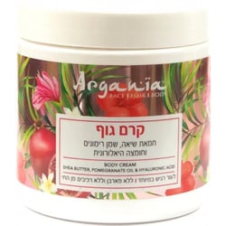 קרם גוף חמאת שיאה, שמן רימונים וחומצה היאלורונית