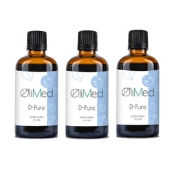 תמצית די פיור - D-pure - מארז שלישייה | אולימד OLIMED